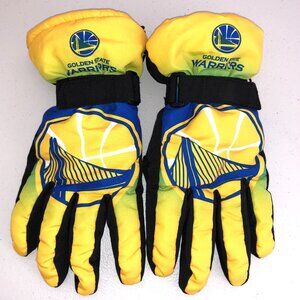 Golden State Warriors Gloves and Scarf Set